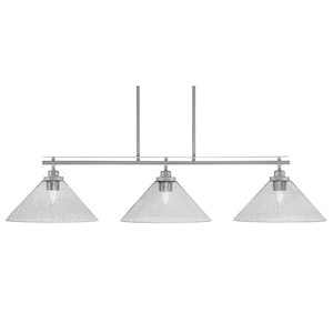Odyssey - 3 Light Island-9 Inches Tall and 45 Inches Length - 1310906