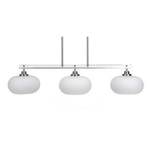 Odyssey - 3 Light Island-9 Inches Tall and 42 Inches Wide - 910351