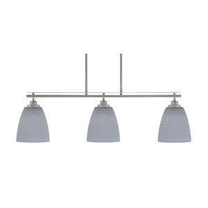 Odyssey - 3 Light Island-11.5 Inches Tall and 40 Inches Wide - 910373
