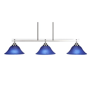 Odyssey - 3 Light Island-7.75 Inches Tall and 42.25 Inches Wide - 910380