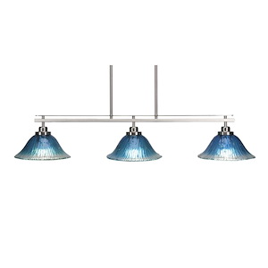 Odyssey - 3 Light Island-7.75 Inches Tall and 42.5 Inches Wide - 910381