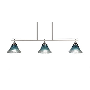 Odyssey - 3 Light Island-7.5 Inches Tall and 39 Inches Wide - 910385
