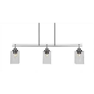 Odyssey - 3 Light Island-9.5 Inches Tall and 36 Inches Wide - 910390