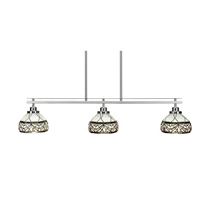 Odyssey - 3 Light Island-7 Inches Tall and 38.75 Inches Wide - 910407
