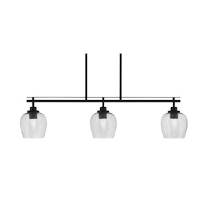 Odyssey - 3 Light Island-9 Inches Tall and 38 Inches Length - 1310914