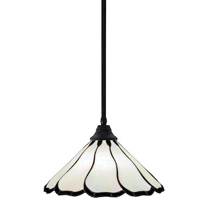 Any - 1 Light Stem Pendant With Hang Straight Swivel-8.75 Inches Tall and 16 Inches Wide - 358309