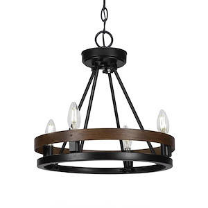Belmont - 4 Light Chandelier-14.25 Inches Tall and 15.75 Inches Wide - 1025510