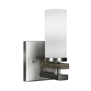 Belmont - 1 Light Wall Sconce-8.25 Inches Tall and 2.25 Inches Wide - 1025498