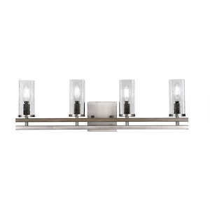 Belmont - 4 Light Bath Bar-8.25 Inches Tall and 26.25 Inches Length - 1339080