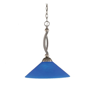 Bow - 1 Light Pendant-19 Inches Tall and 16 Inches Wide - 358536