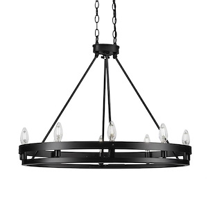 Belmont - 8 Light Chandelier-22.25 Inches Tall and Inches Wide - 1025519