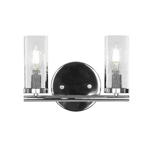 Trinity - 2 Light Bath Bar-7.5 Inches Tall and 10.5 Inches Length - 1339088