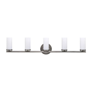 Trinity - 5 Light Bath Bar-7.5 Inches Tall and 33.75 Inches Length - 1317904