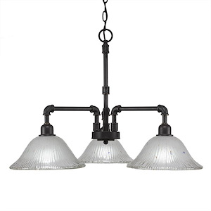 Vintage - 3 Light Chandelier-19 Inches Tall and 24.25 Inches Wide - 697961