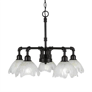 Vintage - 5 Light Chandelier-18.75 Inches Tall and 23.5 Inches Wide - 1146714