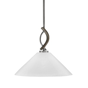 Monterey - 1 Light Mini Pendant-13.25 Inches Tall and 16 Inches Wide - 1310926