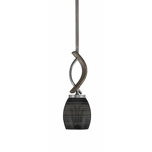 Monterey - 1 Light Mini Pendant-12.75 Inches Tall and 4 Inches Wide - 1310920