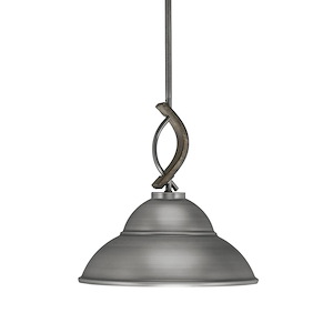 Monterey - 1 Light Mini Pendant-13 Inches Tall and 13 Inches Wide - 1310937