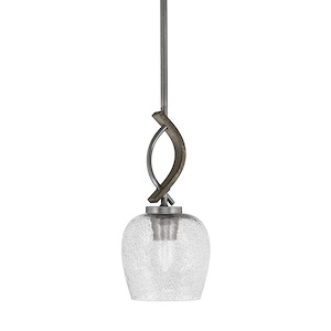 Monterey - 1 Light Mini Pendant-12.75 Inches Tall and 6 Inches Wide - 1310939