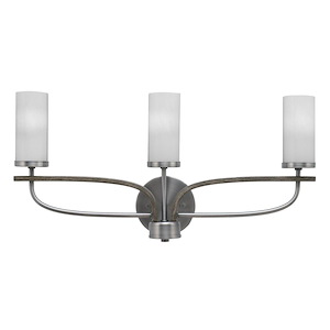 Monterey - 3 Light Bath Bar-11 Inches Tall and 22.5 Inches Length - 1283759