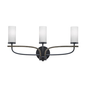 Monterey - 3 Light Bath Bar-11 Inches Tall and 22.5 Inches Length - 1339076