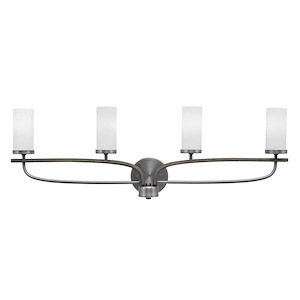 Monterey - 4 Light Bath Bar-11 Inches Tall and 32.25 Inches Length - 1283760