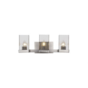 Nouvelle - 3 Light Bath Bar-7.5 Inches Tall and 20 Inches Length - 1339022