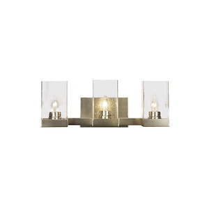 Nouvelle - 3 Light Bath Bar-7.5 Inches Tall and 20 Inches Wide - 1219062