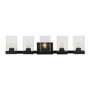 Nouvelle - 5 Light Bath Bar-7.5 Inches Tall and 30.5 Inches Wide - 732017