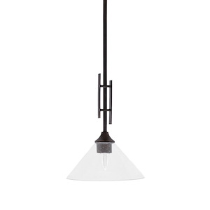 Uptowne - 1 Light Mini Pendant-17.5 Inches Tall and 10 Inches Wide - 1218787