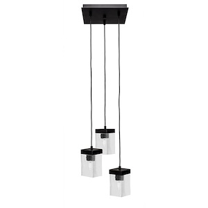 Nouvelle - 3 Light Cluster Pendalier-10 Inches Tall and 13.75 Inches Wide - 755786