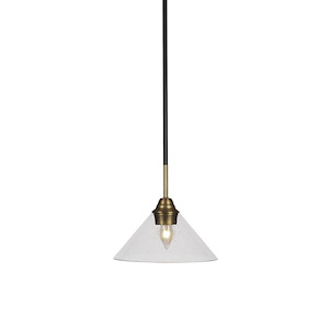 Paramount - 1 Light Mini Pendant-9 Inches Tall and 10 Inches Wide - 1218914
