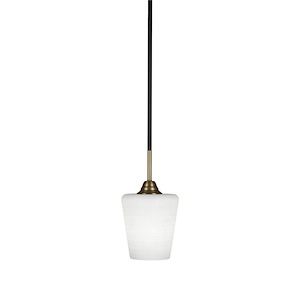 Paramount - 1 Light Mini Pendant-11 Inches Tall and 6 Inches Wide - 1218873