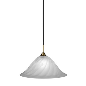 Paramount - 1 Light Pendant-12.5 Inches Tall and 20 Inches Wide - 1218680