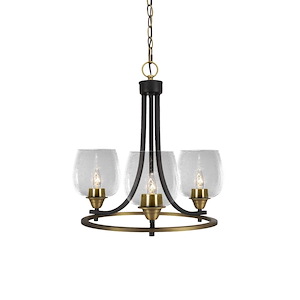 Paramount - 3 Light Up Chandelier-19.25 Inches Tall and 19 Inches Wide - 1257667