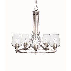 Paramount - 5 Light Chandelier-22.25 Inches Tall and 22.75 Inches Wide - 1118674