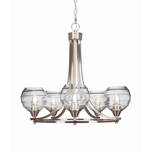 Paramount - 5 Light Chandelier-22.25 Inches Tall and 24 Inches Wide - 1118678