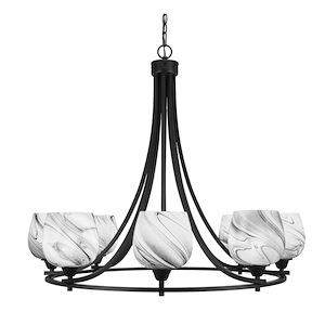 Paramount - 8 Light Chandelier-30.75 Inches Tall and 33.5 Inches Wide - 1259081