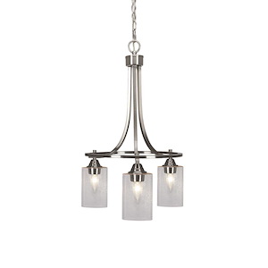 Paramount - 3 Light Down Chandelier-25.75 Inches Tall and 17 Inches Wide - 1257791