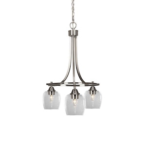 Paramount - 3 Light Down Chandelier-25.5 Inches Tall and 19 Inches Wide - 1258707