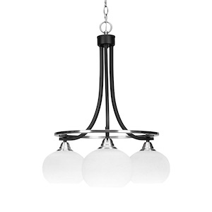 Paramount - 3 Light Chandelier-26 Inches Tall and 18.5 Inches Wide - 882493