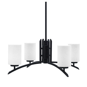 Kurve - 4 Light Chandelier-11 Inches Tall and 26 Inches Wide - 1342015