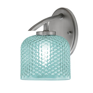 Kurve - 1 Light Downlight Wall Sconce-9 Inches Tall and 5.75 Inches Wide - 1342059