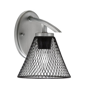 Kurve - 1 Light Downlight Wall Sconce-9 Inches Tall and 7 Inches Wide - 1342049