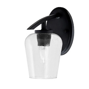 Kurve - 1 Light Downlight Wall Sconce-9.75 Inches Tall and 5 Inches Wide - 1342050