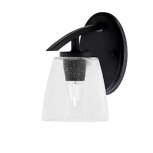 Kurve - 1 Light Downlight Wall Sconce-8.75 Inches Tall and 4.5 Inches Wide - 1342057