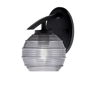 Kurve - 1 Light Downlight Wall Sconce-9 Inches Tall and 6 Inches Wide - 1342058