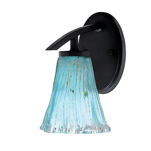 Kurve - 1 Light Downlight Wall Sconce-9.5 Inches Tall and 5.5 Inches Wide - 1342065