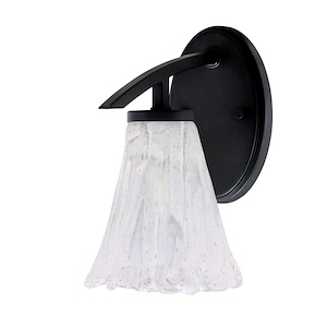 Kurve - 1 Light Downlight Wall Sconce-9.5 Inches Tall and 5.5 Inches Wide - 1342065
