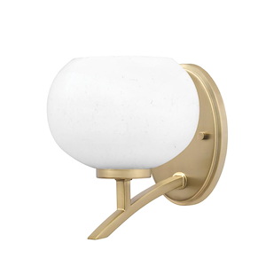 Kurve - 1 Light Uplight Wall Sconce-7.75 Inches Tall and 7 Inches Wide - 1342074